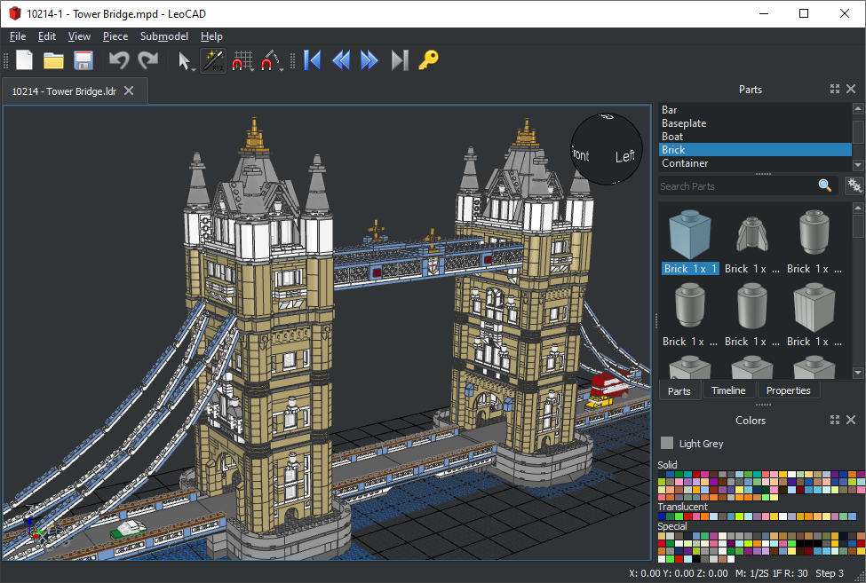 lego building application