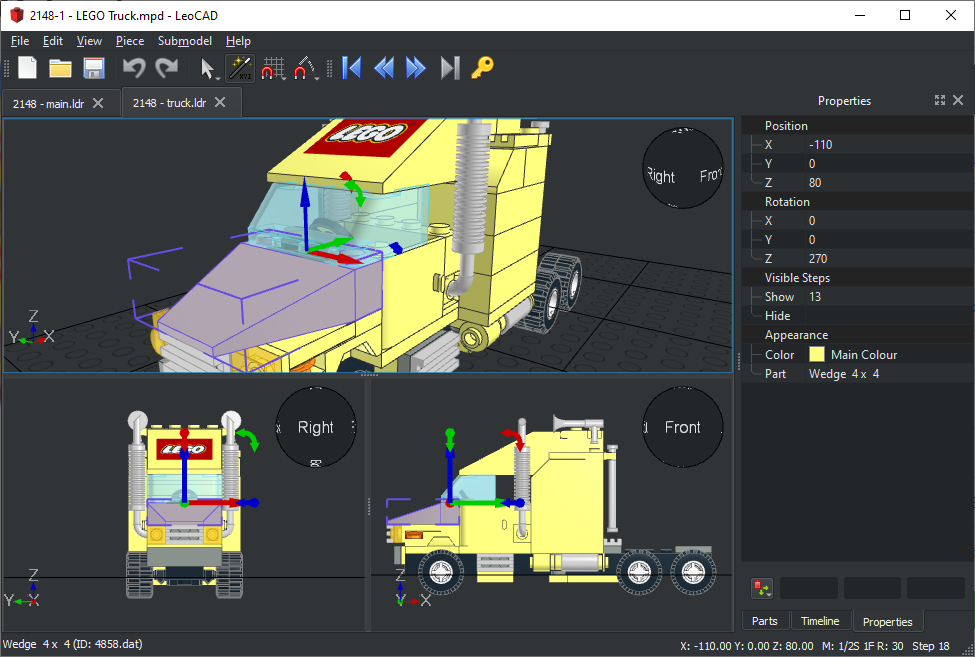 Array af Påstand Uhyggelig LeoCAD - Virtual LEGO CAD Software